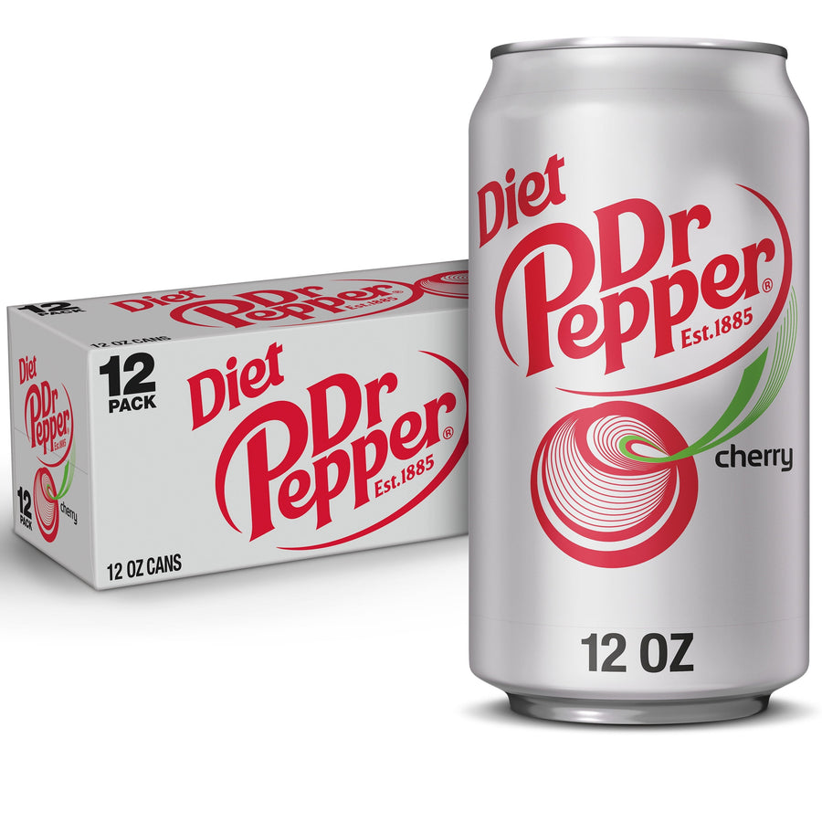 Diet Dr Pepper Cherry Soda - Fresh Diet Bottle