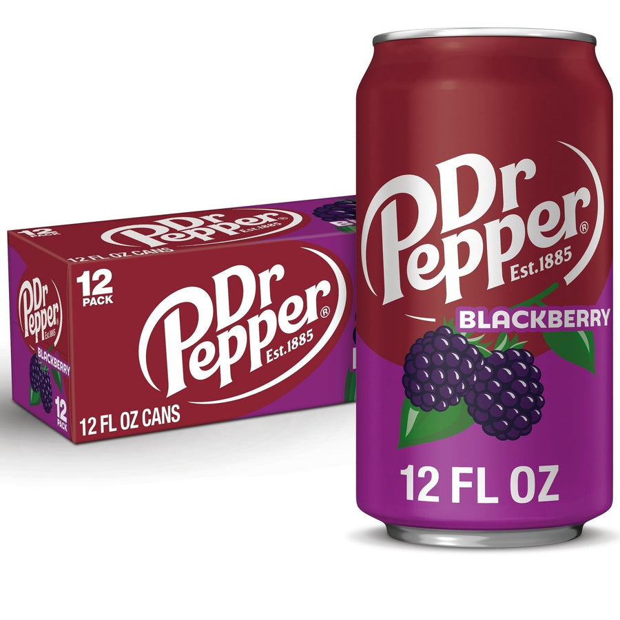 Dr Pepper Blackberry Soda - Fizz Pour