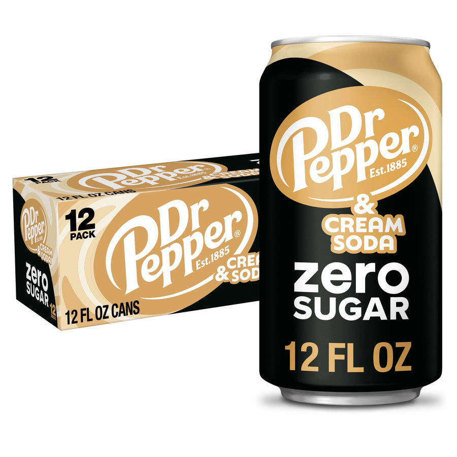 Dr Pepper & Cream Soda Zero Sugar - Daily Chill Pour