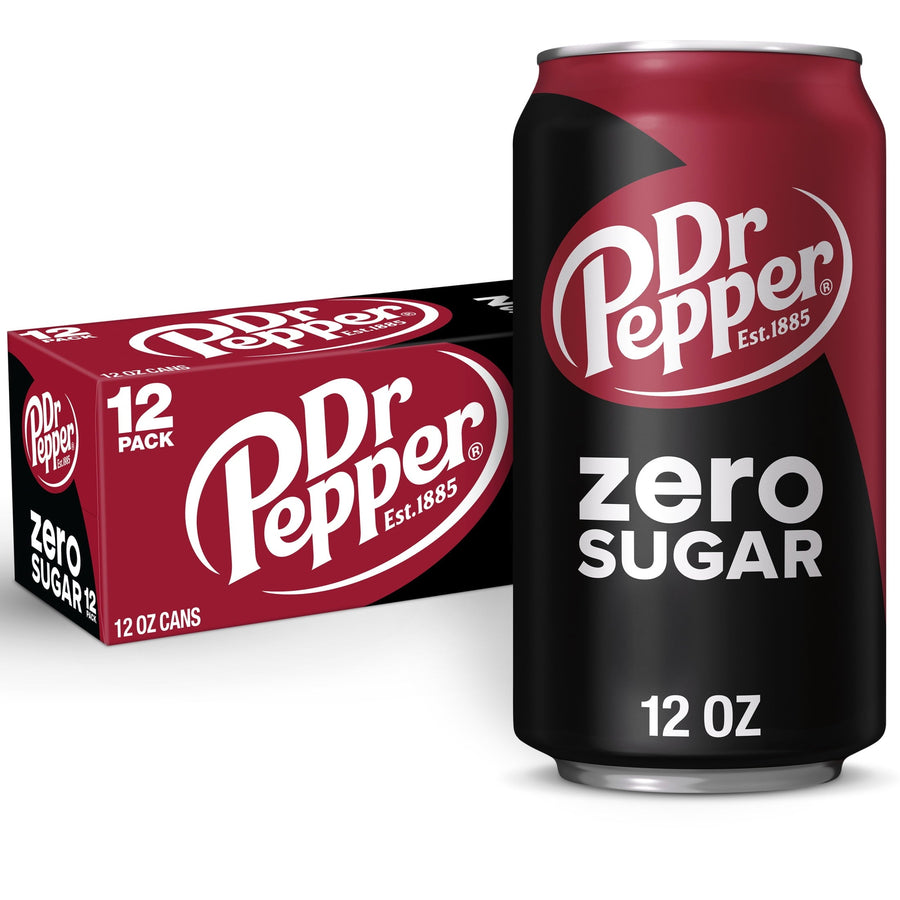 Dr Pepper Zero Sugar Soda - Bold Zero Chill